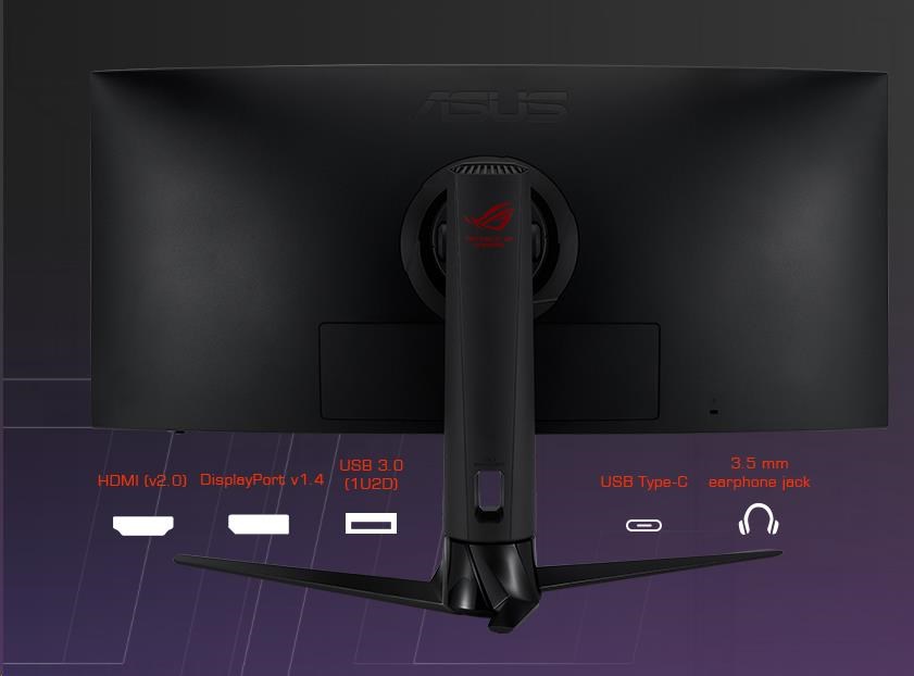 Asus XG349C 34´´ UWQHD IPS 180Hz Gaming Monitor Black