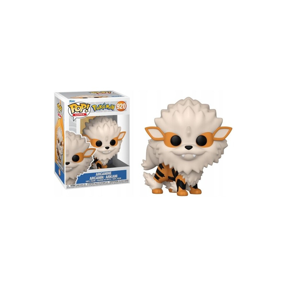 Funko PoP! Games Pokemon Arcanine #920 Action Figure