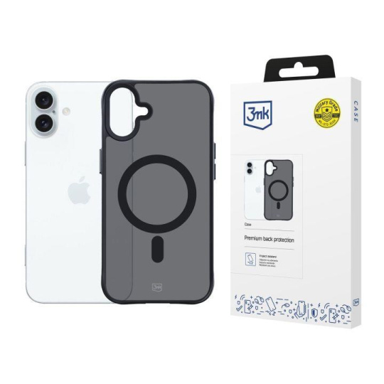 3mk Smoke MagCase pro Apple iPhone 16 Plus