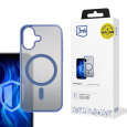 3mk Frosty MagCase Blue pro Apple iPhone 16 Plus