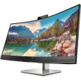 HP LCD ED E34m G4 Curved Conferencing Monitor 34",3440x1440,IPS w/LED,400,3000:1, 5ms,DP 1.2,HDMI, 4xUSB3,USB-C,webcam