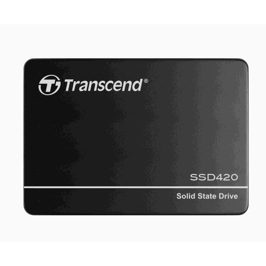 TRANSCEND Industrial SSD 420K, 128GB, 2,5", SATA III, MLC, Aluminium case