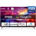 CHiQ U55QM9V TV 55", UHD, QLED, Google TV 5.0, DLG 120 Hz, MEMC, Dolby Atmos