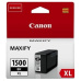 Canon CARTRIDGE PGI-1500XL BK černá pro Maxify MB2050, MB2150, MB2350, MB2750 a MB2755 (1200 str.)