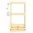 OEM termoetikety 100mm x 150mm termoetikety, cena za 500 ks, BPA free