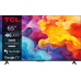 TCL 65V6B 65" TV, 4K Ultra HD, Smart, Dolby Audio, Google TV, Miracast, Bluetooth, WiFi, ALLM