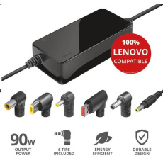 TRUST napájecí adaptér MAXO pro notebooky LENOVO 90W, vč. koncovek