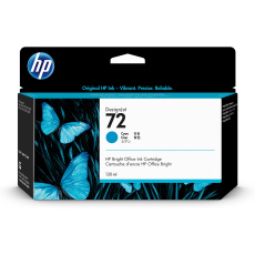 HP 72 Cyan DJ Ink Cart, 130 ml, C9371A