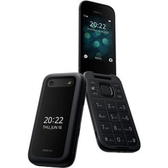 Nokia 2660 Flip, Dual SIM, černá, (CZ, SK, HU)