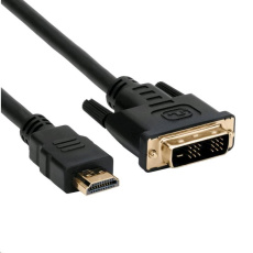 Kabel C-TECH HDMI-DVI, M/M, 1,8m