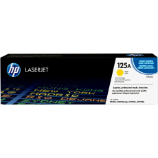 HP 125A Yellow LJ Toner Cart, CB542A (1,400 pages)