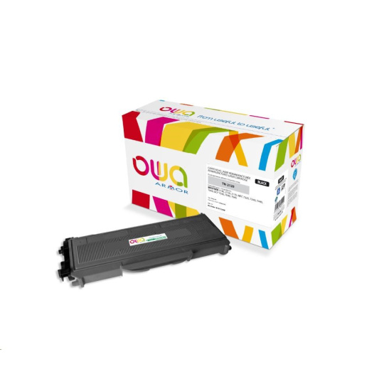 OWA Armor toner pro BROTHER HL 2140, 2150, 2170, 2600 Stran, TN2120,  černá/black (TN-2120)