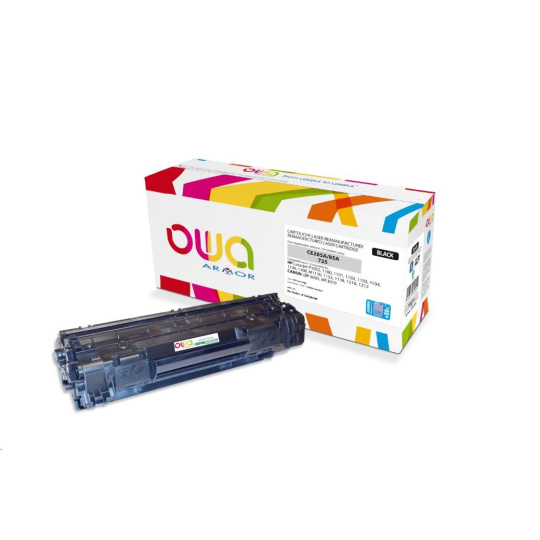 OWA Armor toner pro HP Laserjet P1002, 1100, 1101, 1102, 1103, 1104,1108, M1130, 3200 Stran, CE285A JUMBO, černá/black