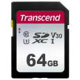 TRANSCEND SDXC karta 64GB 300S, UHS-I U3 V30 (R:95/W:45 MB/s)