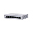 Cisco switch CBS110-8T-D, 8xGbE RJ45, fanless