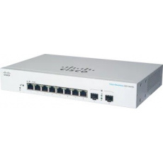 Cisco switch CBS220-8T-E-2G, 8xGbE RJ45, 2xSFP, fanless