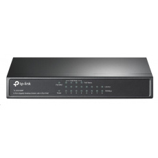 TP-Link switch TL-SG1008P, 8xGbE RJ45, 4x PoE+ 64W, fanless