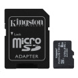 Kingston 8GB microSDHC Industrial C10 A1 pSLC Card + SD Adapter