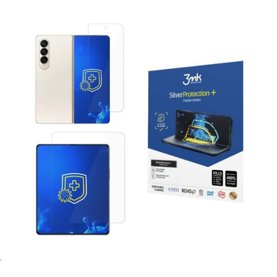 3mk ochranná fólie SilverProtection+ FE pro Samsung Galaxy Z Fold4 (vnější + vnitřní)