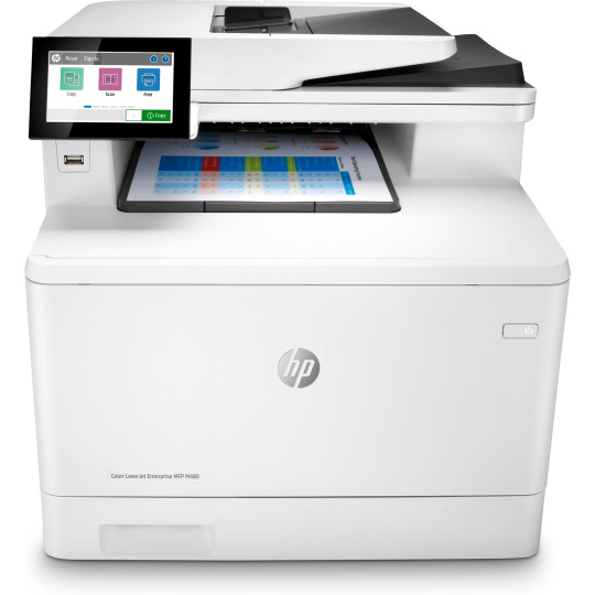 HP Color LaserJet Enterprise MFP M480f (A4, 27 ppm, USB 2.0, Ethernet, Print, Scan, Copy, Fax, DADF, Duplex)