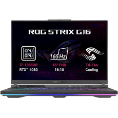 ASUS NTB ROG Strix G16 (G614JZ-NEBULA014), I9-13980HX, 16" 2560 x 1600, 32GB, 1TB SSD, RTX 4080, bez OS, Gray