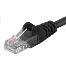 PREMIUMCORD Patch kabel UTP RJ45-RJ45 CAT5e 0.5m černá