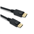 PREMIUMCORD Kabel DisplayPort 1.4 přípojný kabel M/M, zlacené konektory, 0,5m