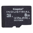 Kingston 8GB microSDHC Industrial C10 A1 pSLC Card Single Pack