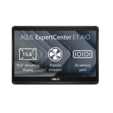 ASUS PC AiO ExpertCenter E1 (E1600WKAT-BA041M), N4500, 15.6" 1920 x 1080, 4GB, 128GB SSD, UHD, RS-232, No OS, Black