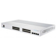 Cisco switch CBS250-24T-4X, 24xGbE RJ45, 4x10GbE SFP+, fanless - REFRESH