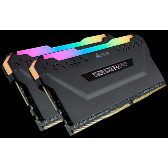 CORSAIR DDR4 16GB (Kit 2x8GB) Vengeance RGB PRO DIMM 3200MHz CL16 černá