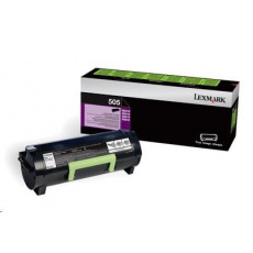 LEXMARK černý toner 502 pro: MS310/410/510/610 z programu Lexmark Return (1 500 stran)