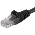 PREMIUMCORD Patch kabel UTP RJ45-RJ45 CAT5e 1.5m černá