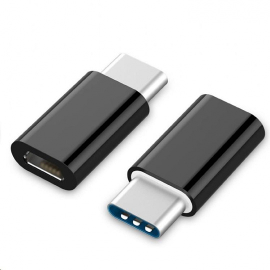 GEMBIRD Kabel CABLEXPERT USB Type-C adaptér redukce na microUSB (CM/mF)