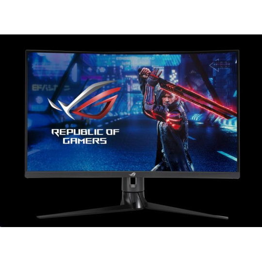 ASUS LCD 31.5" XG32VC 2560x1440 ROG STRIX Curved  VA 170*Hz 125% sRGB DP HDMI DisplayHDR 400cd 1ms USB-C KVM support