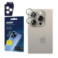 3mk ochrana kamery HARDY Lens Protection Pro pro iPhone 15 Pro Natural