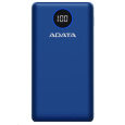 ADATA PowerBank P20000QCD - externí baterie pro mobil/tablet 20000mAh, 2,1A, modrá (74Wh)