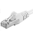 PREMIUMCORD Patch kabel CAT6a S-FTP, RJ45-RJ45, AWG 26/7 3m bílá