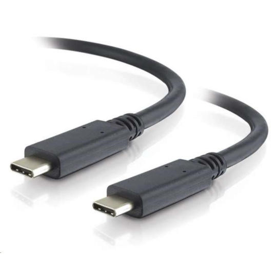 PremiumCord USB-C kabel ( USB 3.2 generation 2x2, 5A, 20Gbit/s ) černý, 1m