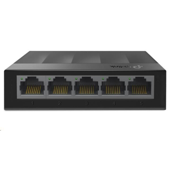 TP-Link switch LS1005G, 5xGbE RJ45, fanless