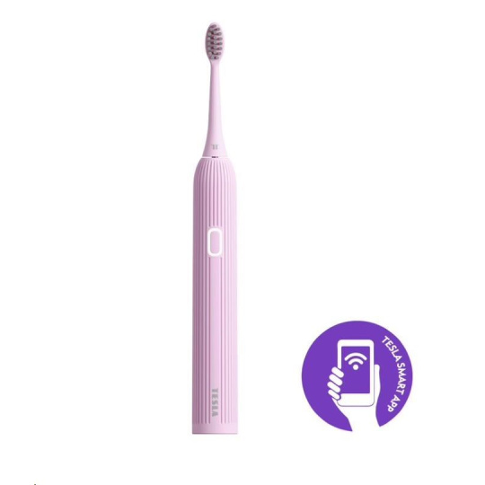 BAZAR - Tesla Smart Toothbrush Sonic TS200 Pink - Poškozený obal (Komplet)