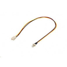 PREMIUMCORD Prodlužovací kabel k ventilátoru 3pin samec - 3pin samice , 30cm