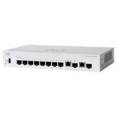 Cisco switch CBS350-8S-E-2G-UK, 8xGbE SFP, 2xGbE RJ45/SFP - REFRESH