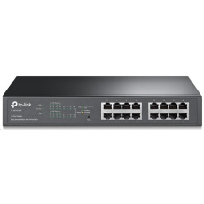 TP-Link switch TL-SG1016PE, 16xGbE RJ45, 8x PoE+ 110W, 1x Fan