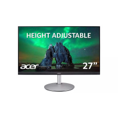 ACER Monitor CB272Esmiprx 69cm (27") IPS LED,75Hz,16:9,178/178,1ms,AMD Free-Sync,FlickerLess,Silver