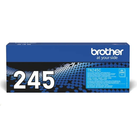 BAZAR - BROTHER Toner TN-245 azurový 2200 stran - Poškozený obal (Komplet)