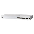 Cisco switch CBS350-8XT-UK, 6xGbE, 2xGbE RJ45/SFP+ - REFRESH