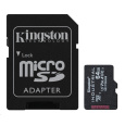 Kingston 64GB microSDXC Industrial C10 A1 pSLC Card + SD Adapter