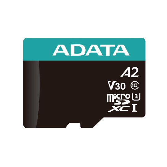 ADATA MicroSDXC karta 64GB XPG UHS-I U3 (R:95/W:90 MB/s) + SD adaptér