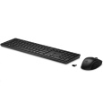 HP 650 Wireless Keyboard & Mouse Black- CZ/SK klávesnice a myš, černá